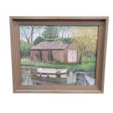MB - W. Mc.Farlin Framed Landscape Painting