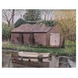 MB - W. Mc.Farlin Framed Landscape Painting