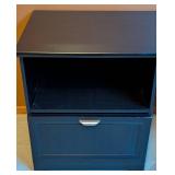 O - Dark Brown L-shaped Desk
