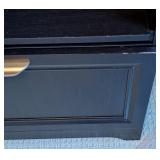O - Dark Brown L-shaped Desk