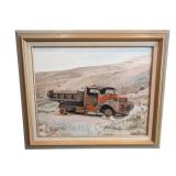O - W. Mc.Farlin Framed Painting