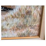 O - W. Mc.Farlin Framed Painting