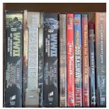 DR - Mixed DVD and Book Assortment