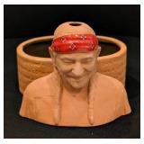 K - Willie Nelson Chia Pet & Herb Planter Original Box
