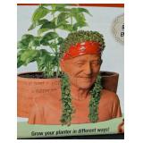 K - Willie Nelson Chia Pet & Herb Planter Original Box