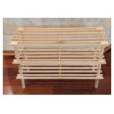 K - Wooden Shoe Shelf 29 X 10 X 19 in