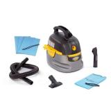 2 Gal. 1.75 Peak HP Small Shop Vacuum Wet Dry Vac with Filter Bag, Hose, Utility and Car Nozzle Attachments HD2020