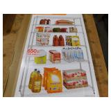 HDX 6-Tier Commercial Grade Heavy Duty Steel Wire Shelving Unit in Chrome (48 in. W x 72 in. H x 18 in. D)
