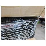 HDX 6-Tier Commercial Grade Heavy Duty Steel Wire Shelving Unit in Chrome (48 in. W x 72 in. H x 18 in. D)