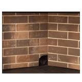 Pleasant Hearth (Brand Rating: 4.3/5) Firebrick Panel Set for 42 in. Zero Clearance Ventless Dual Fuel Fireplace Insert
