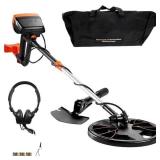 SKYSHALO Metal Detector 8 in. Search Coil 38 in. to 49 in. with High Accuracy Pointer Display for Detecting Gold Treasure