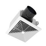 Commercial Electric 80 CFM 1.5 Sone Bathroom Exhaust Fan with Humidity Sensing
