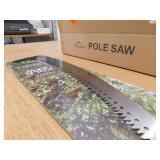 17 in. Steel Blade 14 ft. Pruning Saw Pole Saw