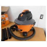 RIDGID 6 Gal. 3.5 Peak HP NXT Shop Vacuum HD0600 Wet Dry Vac with, Hose, Wands and 3 Accessories