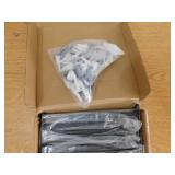 Angel Sar 8 in. Floating Shelf Bracket, Hidden Brackets for Wood Shelf (12-Pack)