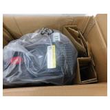 Husky 8 Gal. 150 PSI Portable Electric Oil-Free Horizontal Hotdog Air Compressor with Rubber Wheels and 1-Quick Coupler