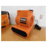 RIDGID 1625 CFM 3-Speed, Portable AM2560 Air Mover Blower Fan with Collapsible Handle, Rear Wheels, Water Damage Restoration