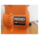RIDGID 1625 CFM 3-Speed, Portable AM2560 Air Mover Blower Fan with Collapsible Handle, Rear Wheels, Water Damage Restoration