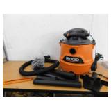 RIDGID 16 Gal. 6.5 Peak HP NXT Shop Vacuum HD1600 Wet Dry Vac with Detachable Blower, Filter, Accessories