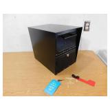Architectural Mailboxes Oasis Classic Black, Extra Large, Steel, Locking, Post Mount Parcel Mailbox with High Security Reinforced Lock