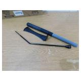 39 in. Steel Handle Double Blade Weeder