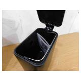 Home Zone Living 1.3 Gal. Stainless Steel Small Step-On Trash Can with Soft Close Lid and Slim Shape