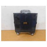 VEVOR Foldable Utility Cart 110 lbs. Load Capacity Folding Portable Rolling Crate Hand Cart for Travel, Shopping, Moving
