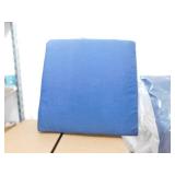 (5) ARDEN 21 in. x 21 in. Sapphire Blue Leala Outdoor Dining Chair Cushion