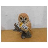 HI-LINE GIFT LTD Tawny Owl On Stump