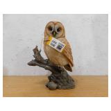 HI-LINE GIFT LTD Tawny Owl On Stump
