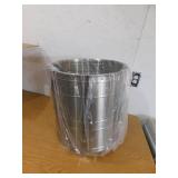 Americana Double Grid Charcoal Water Smoker in Stainless Steel