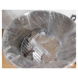 Americana Double Grid Charcoal Water Smoker in Stainless Steel