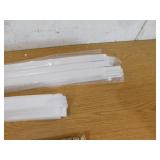 78.8 in. x 78.8 in. Square White Metal Arch Wedding Garden Backdrop Decoration Arbor