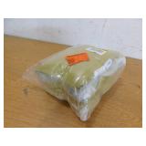 Outdoor Patio Dining High Back Chair Cushions with Removable Cover, Chair Seat Cushion 42" L x 21" W x 3" H, GrassYellow