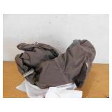 KHOMO GEAR Patio Table and Chair Set Cover - Durable and Water Resistant Outdoor Furniture Cover - Large - Grey