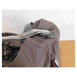 KHOMO GEAR Patio Table and Chair Set Cover - Durable and Water Resistant Outdoor Furniture Cover - Large - Grey