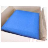ARDEN 21 in. x 21 in. Sapphire Blue Leala Outdoor Dining Chair Cushion