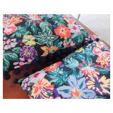 (2) Floral Pillows