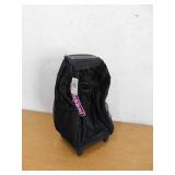 Rockland Roadster 17 in. Rolling Backpack, Black