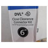 DuraVent Model DVL Double Wall Stove Pipe 6in. Diameter Connector Kit