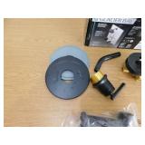 Glacier Bay Oswell Single Handle 1-Spray Tub and Shower Faucet 1.8 GPM in Matte Black (Valve Included)