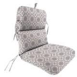 Jordan Manufacturing 45 in. L x 22 in. W x 5 in. T Rectangular Outdoor Dining Chair Cushion in Coby Gravel