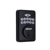 Defiant Radius Matte Black Single Cylinder Electronic Keypad Deadbolt Lock