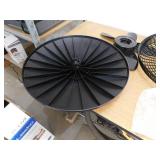 Lasko Cyclone 18 in. 3 Speed Oscillating Pedestal Fan for Home in Black with Adjustable Height, Tilt Back Head, Easy Assembly