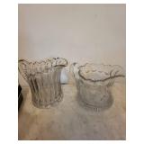 Crystal Cut Glass Vases (Lot of 2)