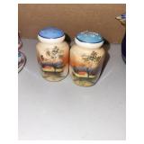 Assorted Chinese Porcelain Tableware Set - Floral Motifs on Teapot, Bowls & Cups