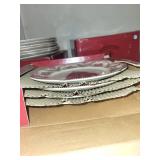 Johnson Bros England 1883 Dinner Plates - Christmas Tree Center Pattern
