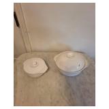 Chantal Handcrafted Ceramic Oven Dishes, 1-1/4 Qt / 1.3 L (Lot of 2)