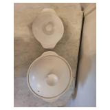 Chantal Handcrafted Ceramic Oven Dishes, 1-1/4 Qt / 1.3 L (Lot of 2)