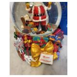 Christopher Radko Winter Wonderland Snow Globe - Santa With Gifts (Box Included)